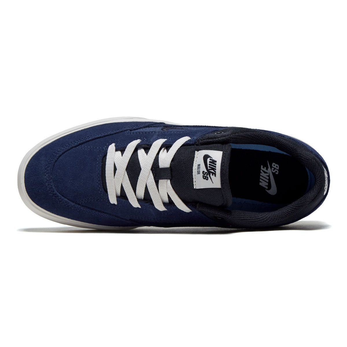 Nike SB Malor Shoes - Midnight Navy/Black/Black/Light Orewood Brown image 3
