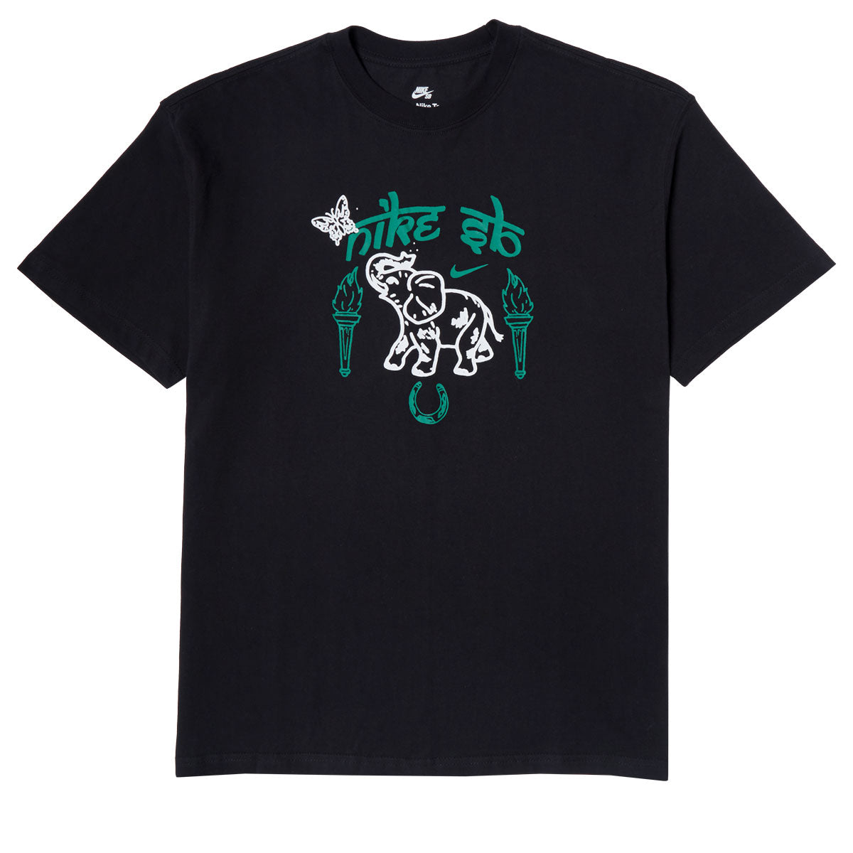 Nike SB M90 Elephant T-Shirt - Black image 1