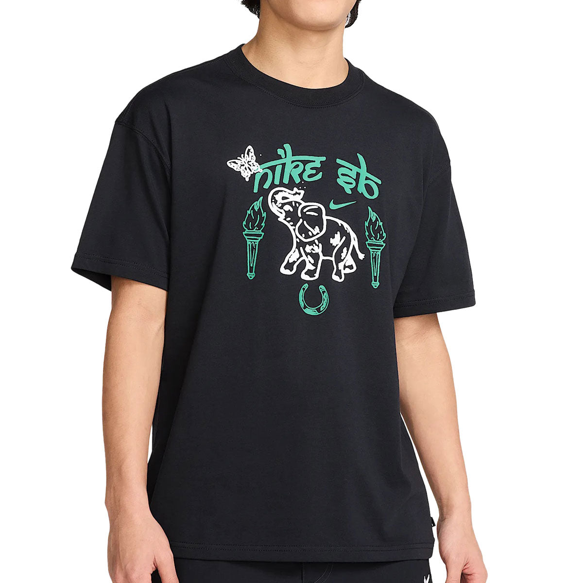 Nike SB M90 Elephant T-Shirt - Black image 2
