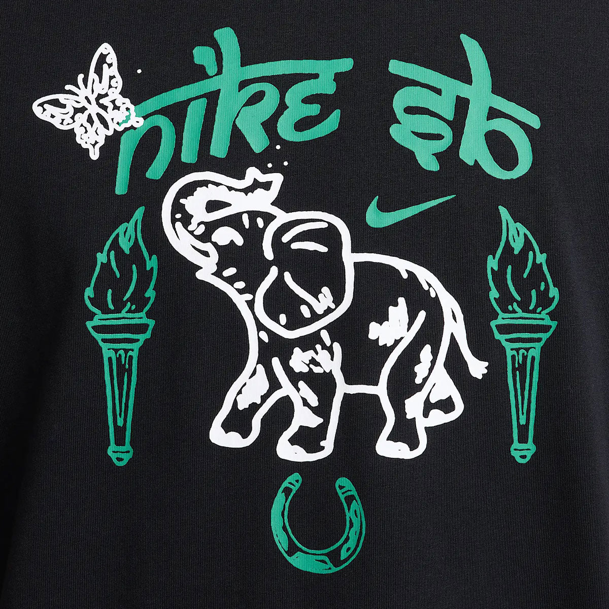 Nike SB M90 Elephant T-Shirt - Black image 3