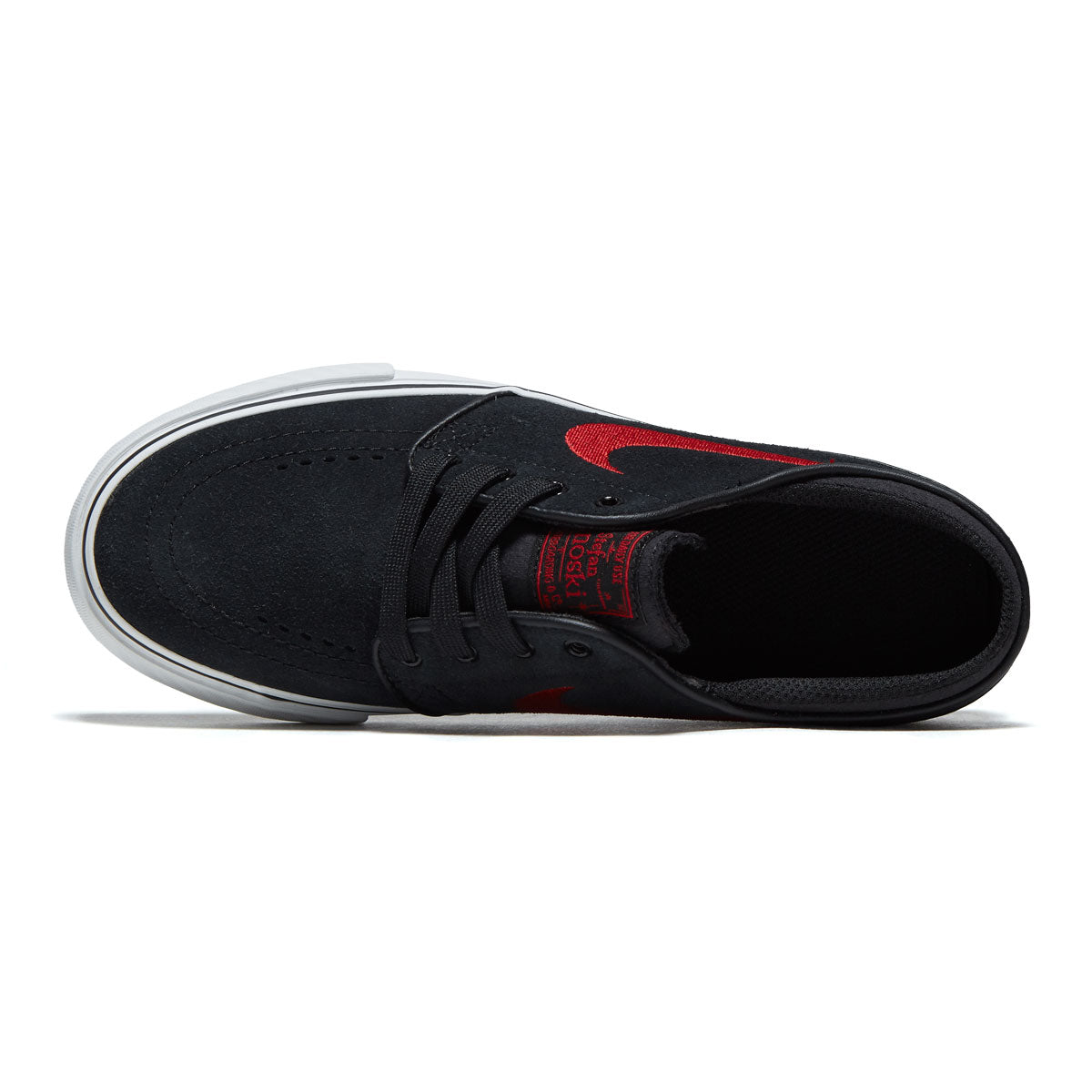 Nike SB Youth Stefan Janoski Shoes - Black/University Red/Black/Summit White image 3