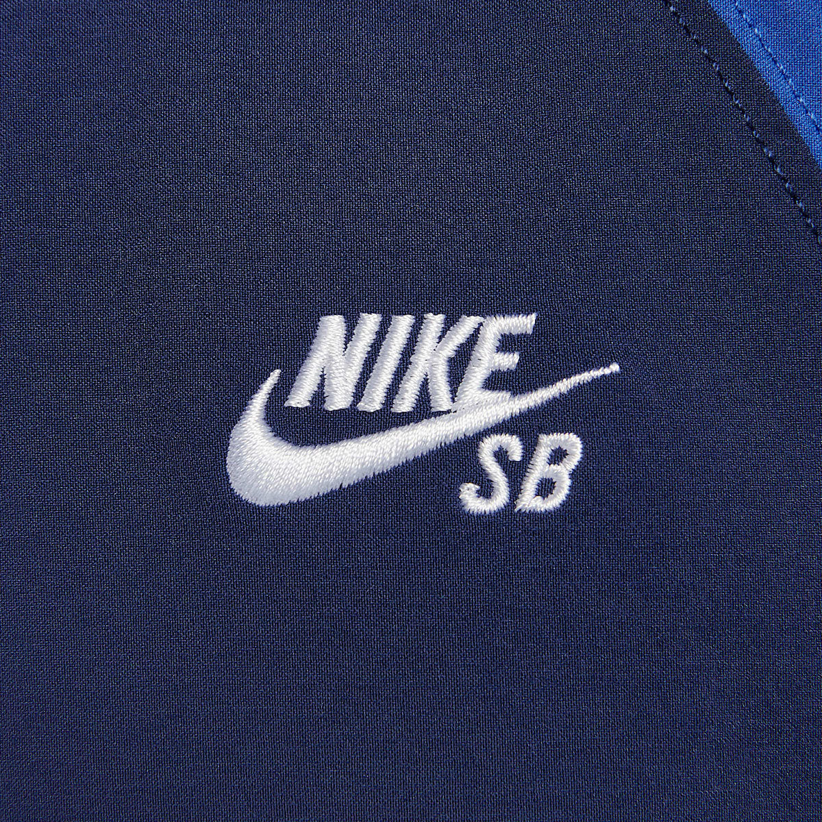 Nike SB Dri-Fit Woven Full-Zip Jacket - Blue Void/Game Royal/White image 4