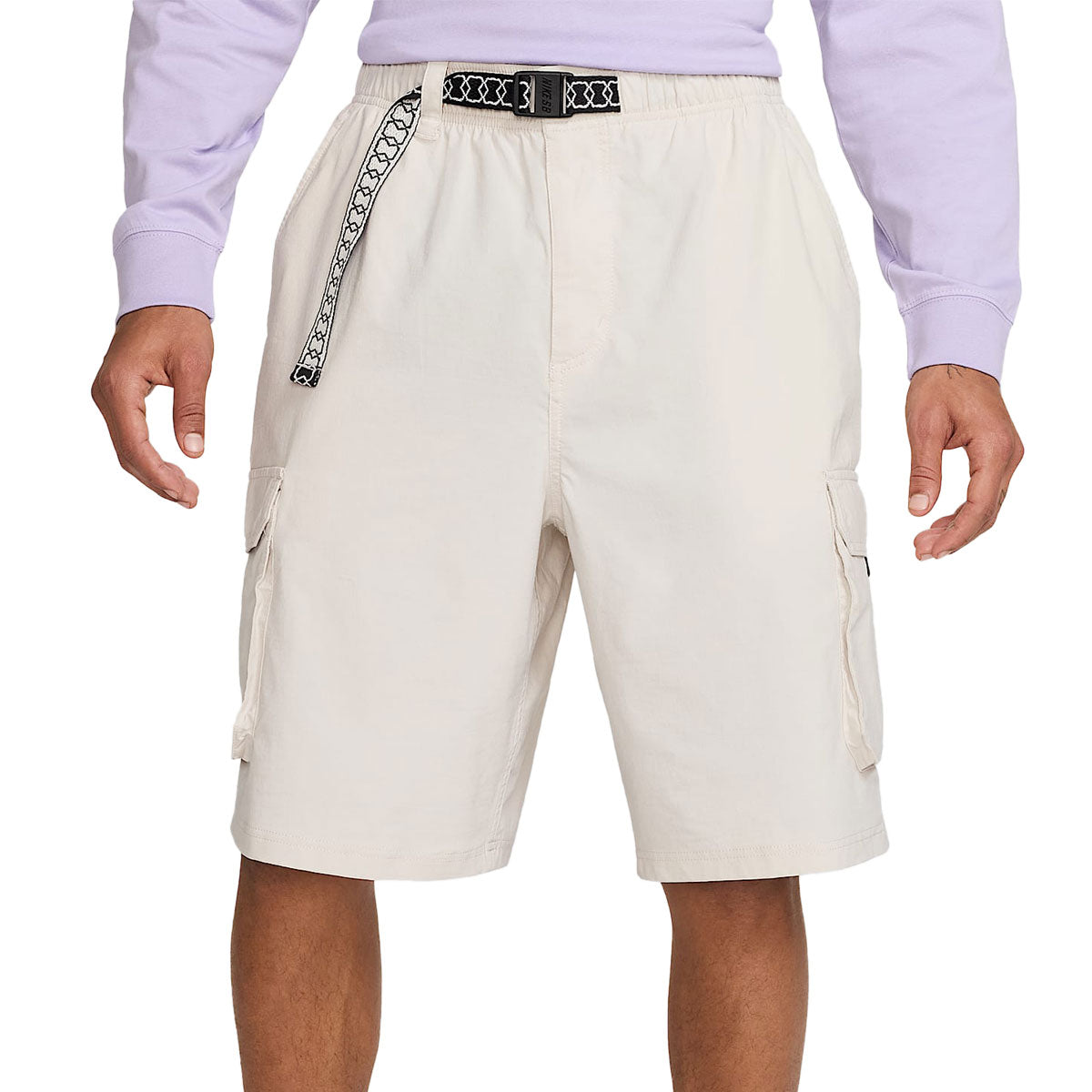 Nike SB Dri-Fit Kearny Cargo Shorts - Light Bone/White image 2