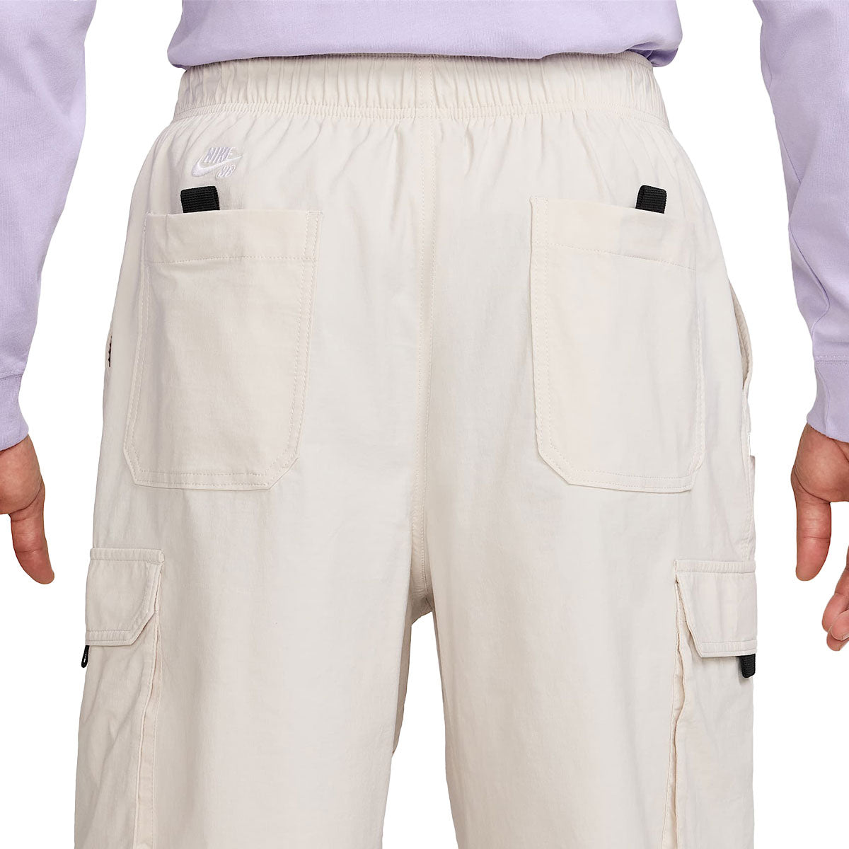 Nike SB Dri-Fit Kearny Cargo Shorts - Light Bone/White image 4