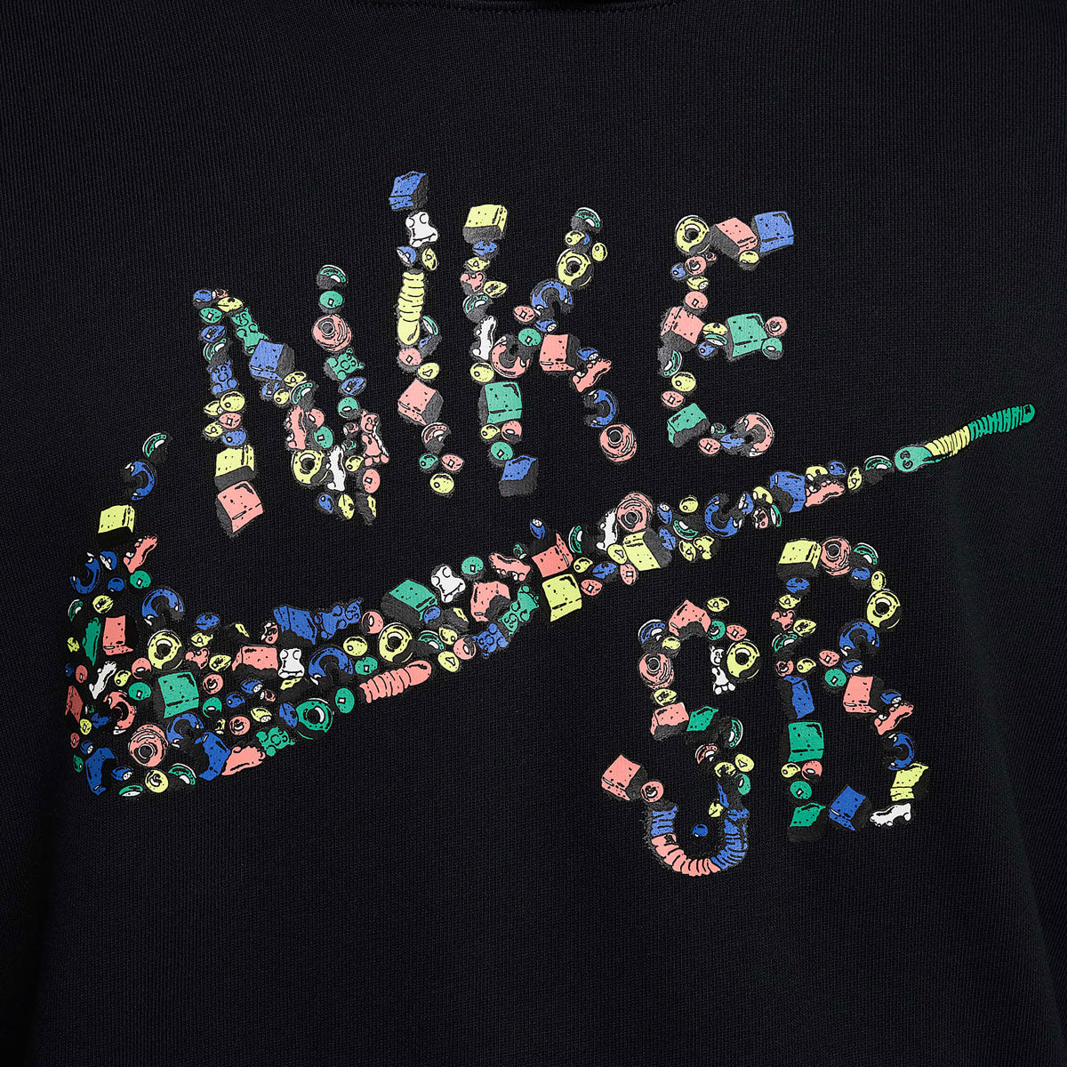 Nike SB Sugar Hoodie - Black/White image 3