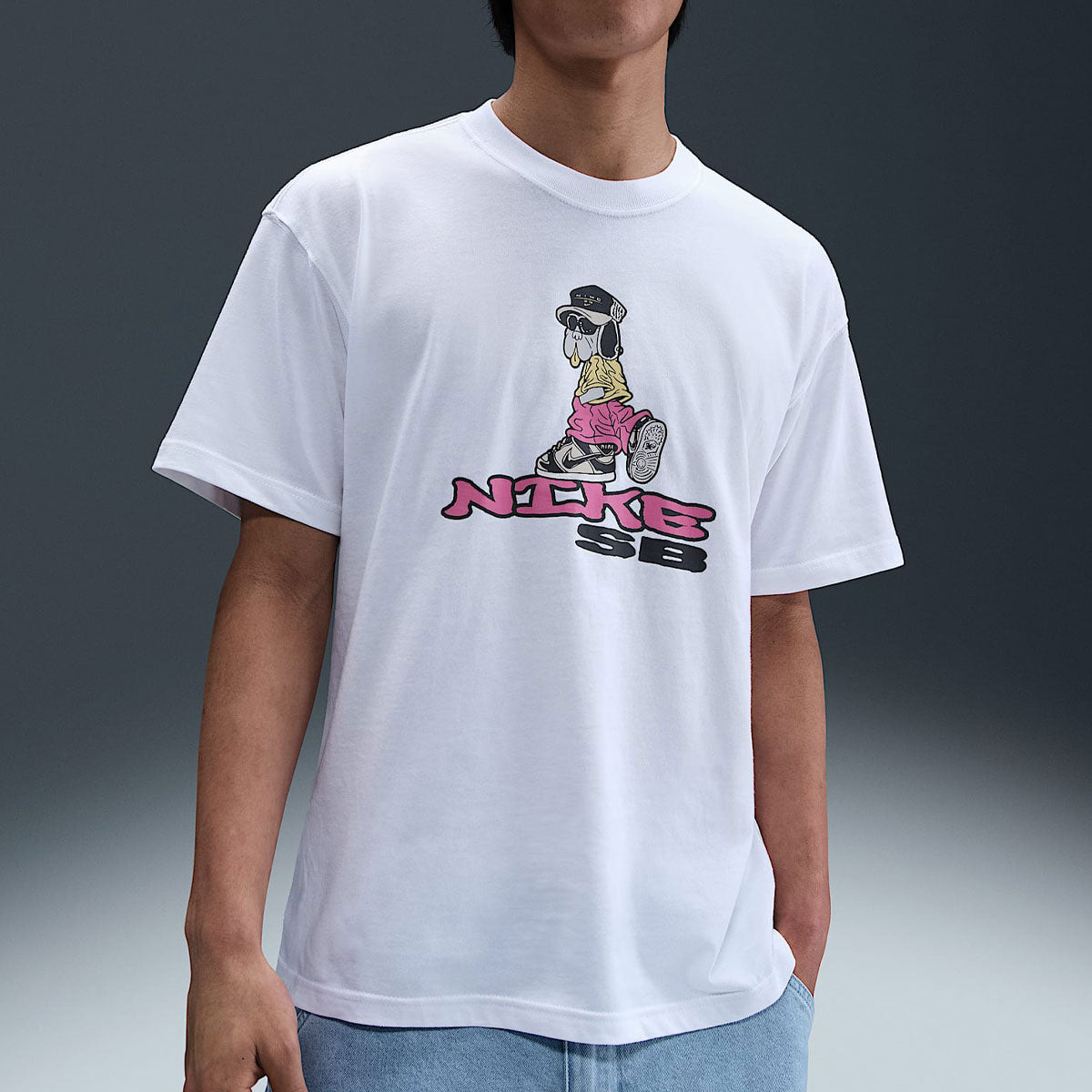 Nike SB Dunk Dog T-Shirt - White image 2