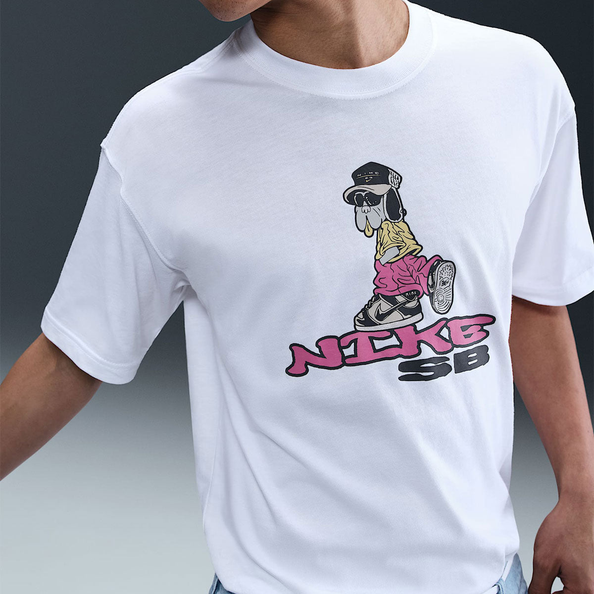 Nike SB Dunk Dog T-Shirt - White image 3