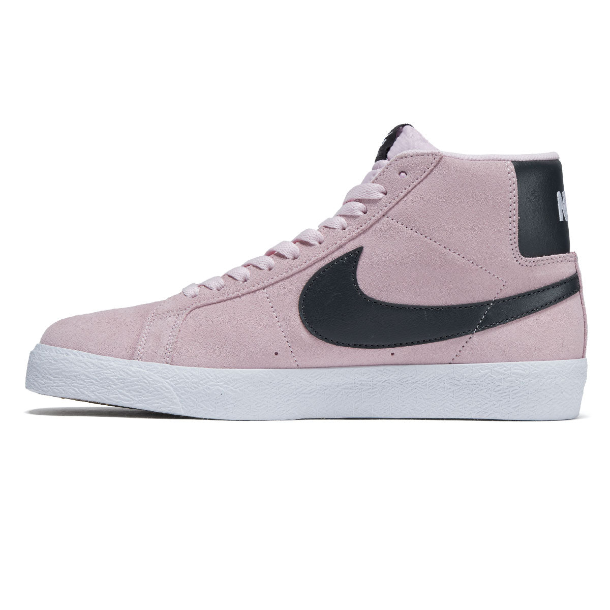 Nike SB Zoom Blazer Mid Shoes - Pink Foam/Anthracite/White/Gum Yellow image 2