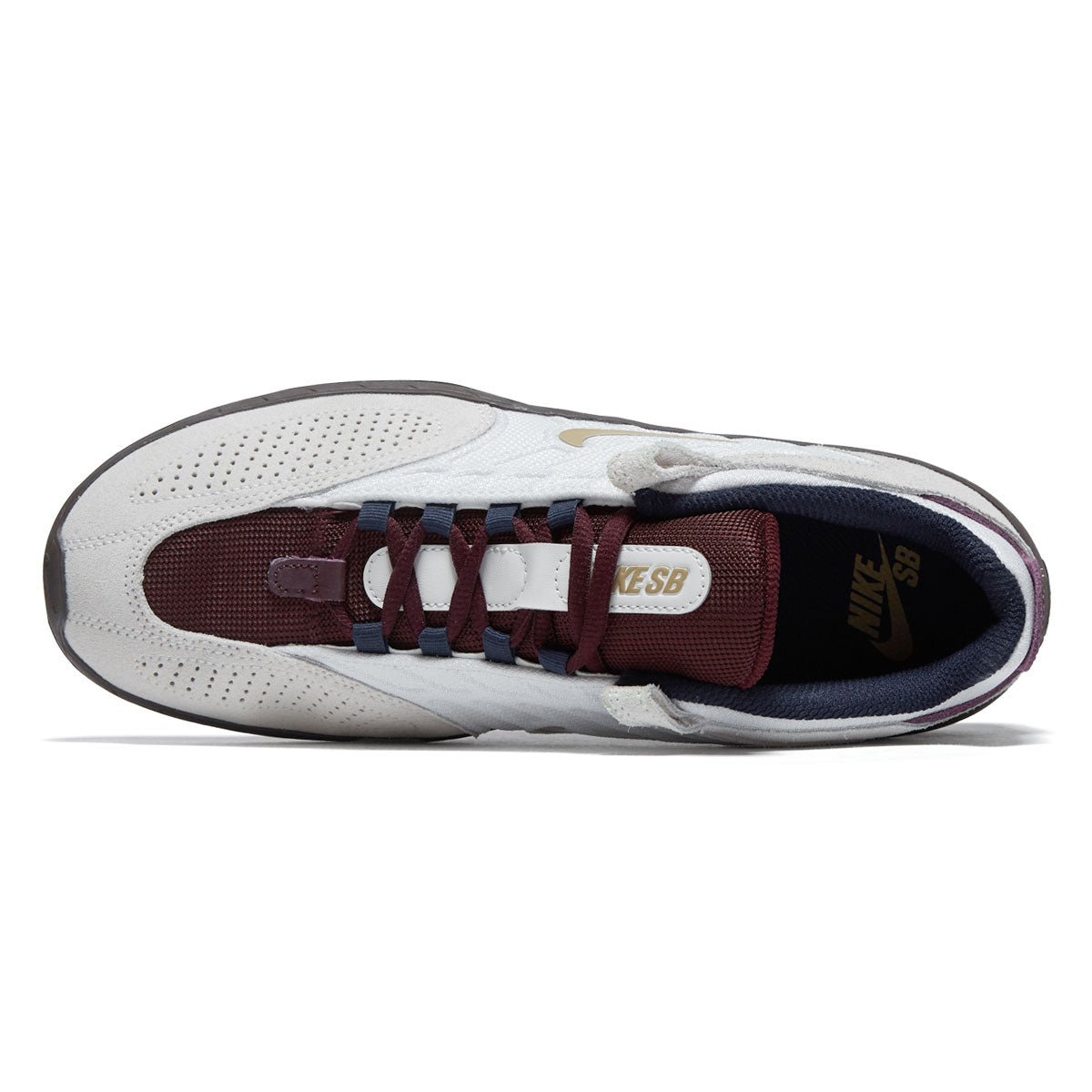 Nike SB Vertebrae Shoes - Phantom/Parachute Beige/Burgundy Crush image 3