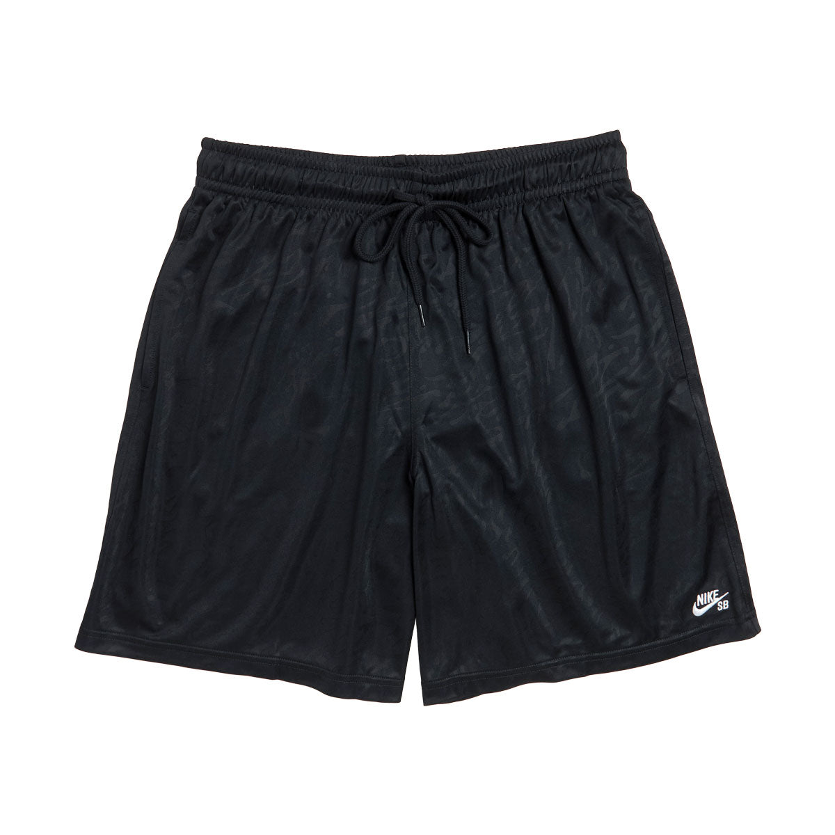 Nike SB Dri-Fit Jacquard Skate Shorts - Black/White image 1