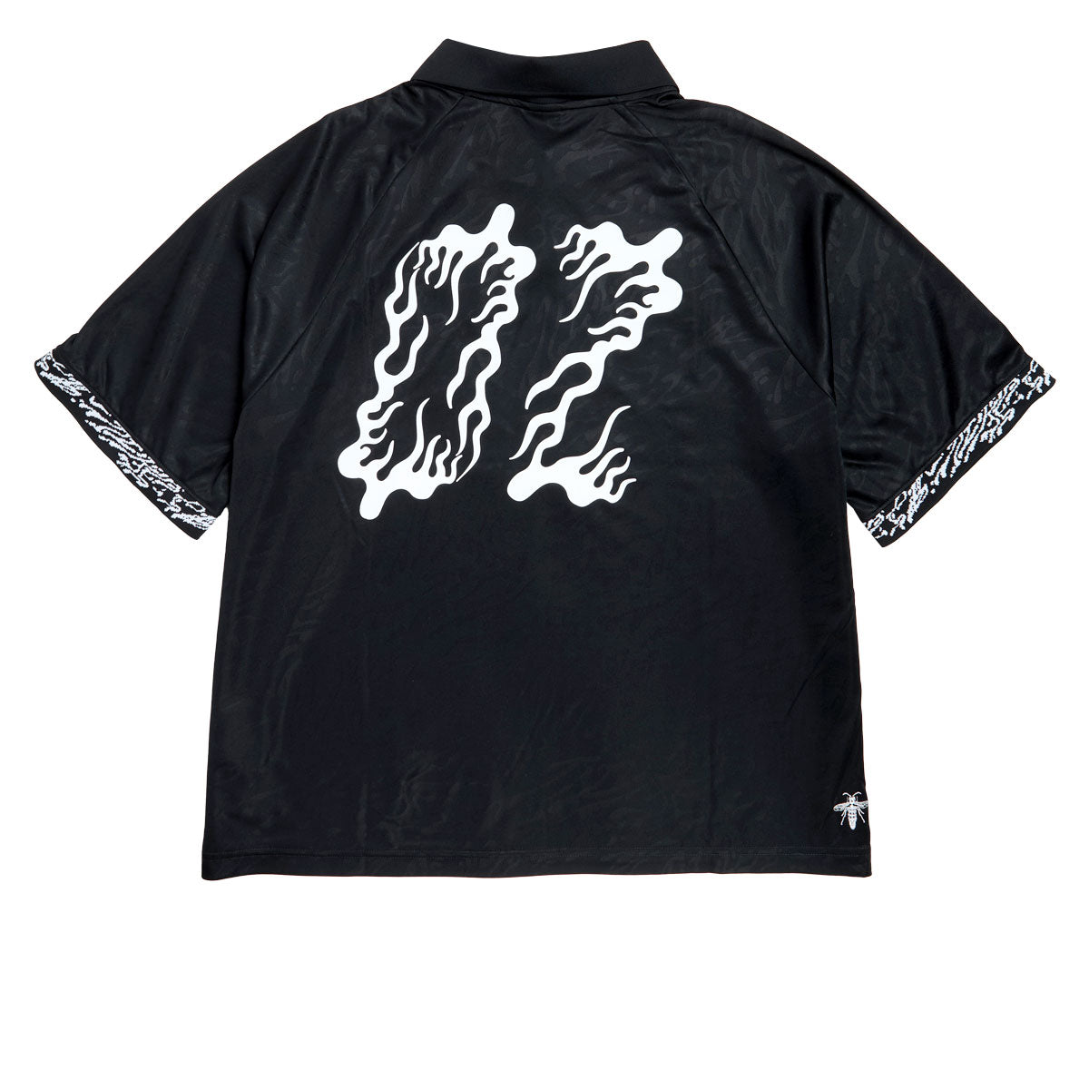 Nike SB Dri-Fit Jacquard Skate Jersey - Black/Black/White image 5