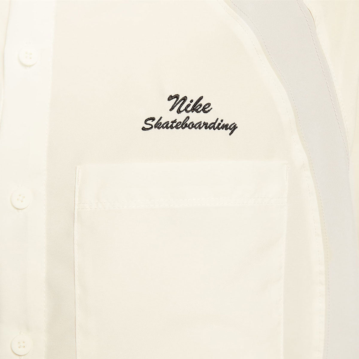 Nike SB Dri-Fit Bowler Shirt - Sail/Light Bone/Black image 3