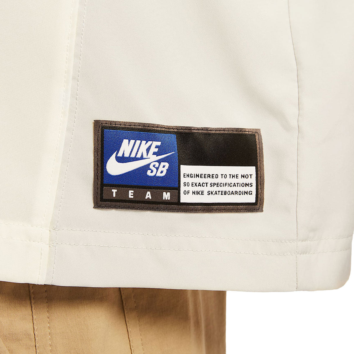Nike SB Dri-Fit Bowler Shirt - Sail/Light Bone/Black image 4
