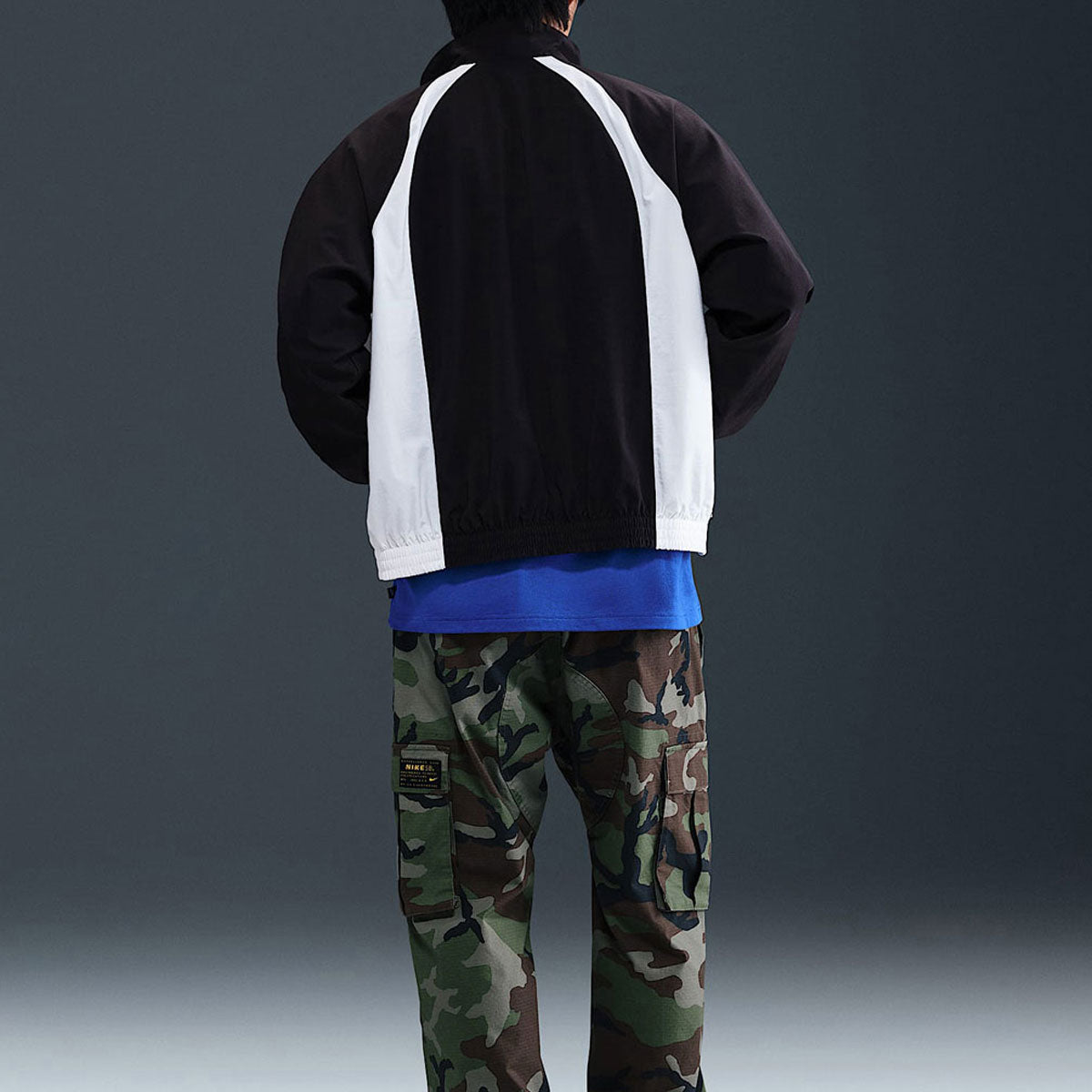 Nike SB Dri-Fit Woven Full-Zip Jacket - Black/White/White image 4