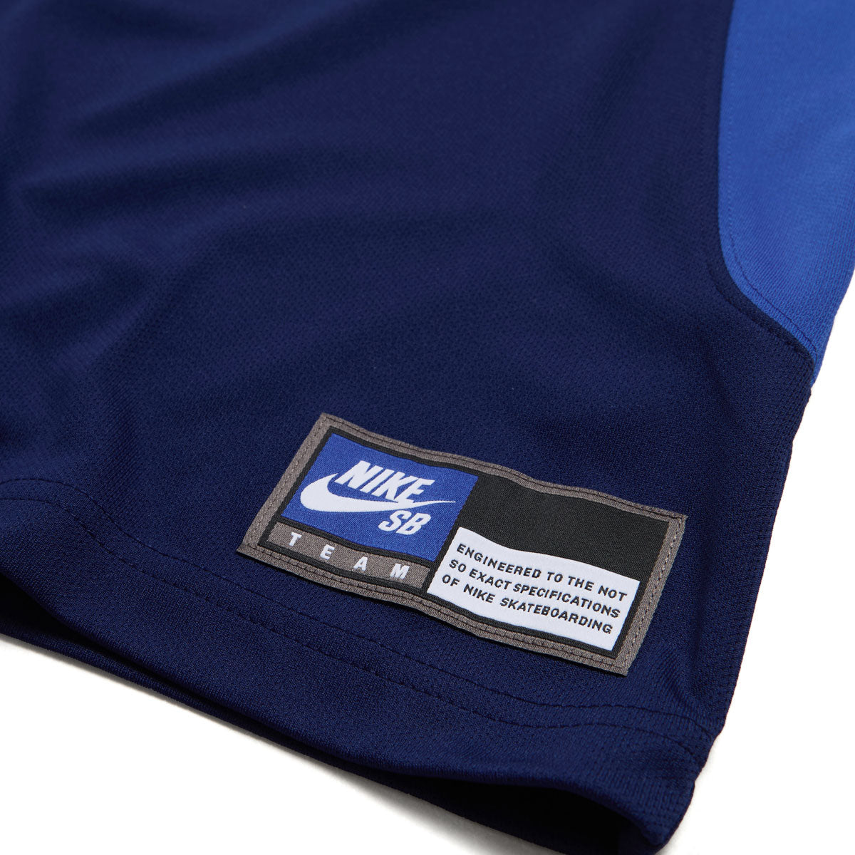 Nike SB Dr-Fit Skate Jersey - Blue Void/Game Royal/White image 5