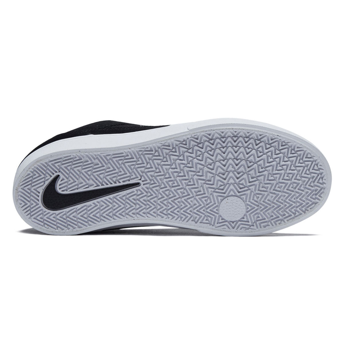 Nike SB Youth Malor Shoes - Black/White/Black/White image 4