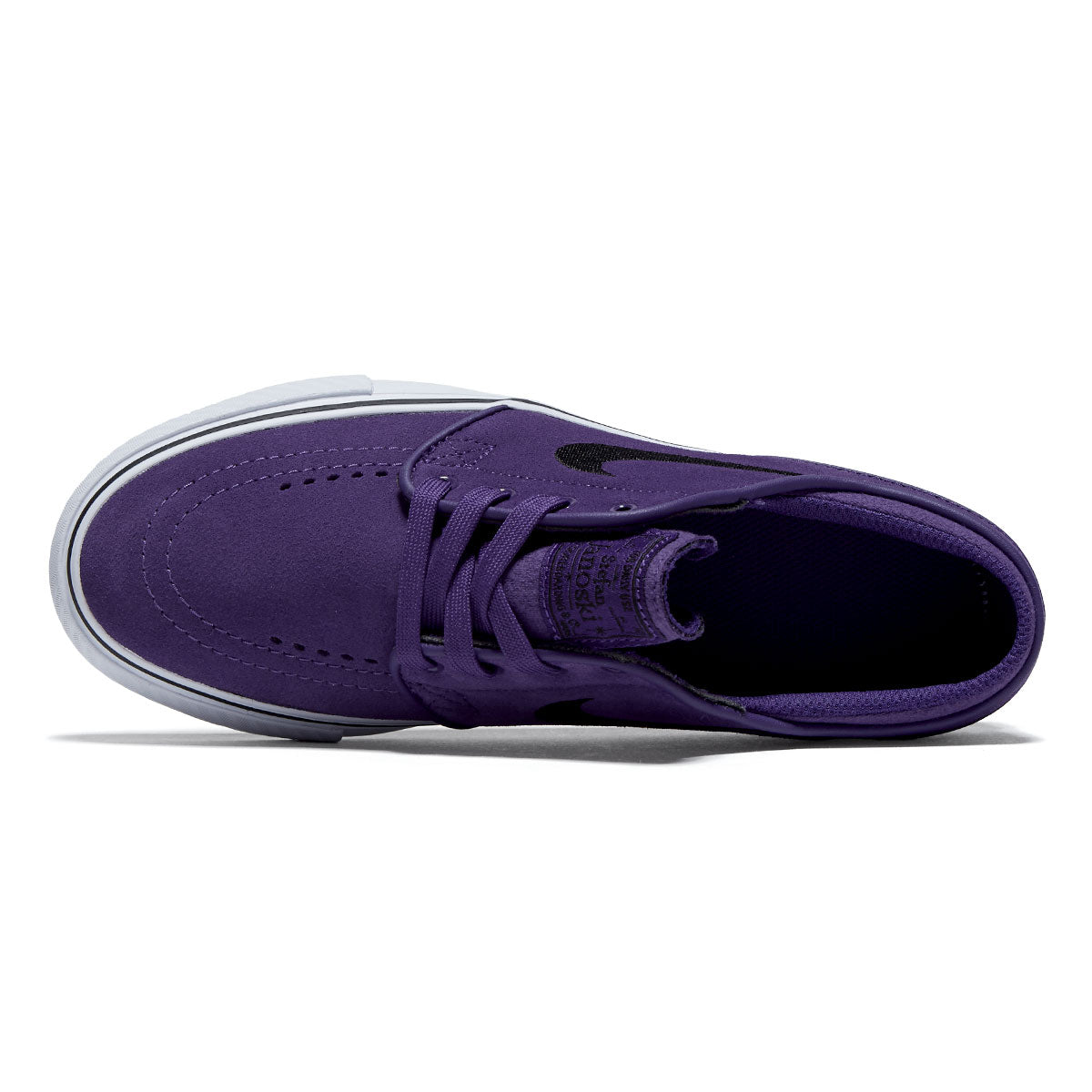 Nike SB Youth Stefan Janoski Shoes - Court Purple/Black/Court Purple/White image 3