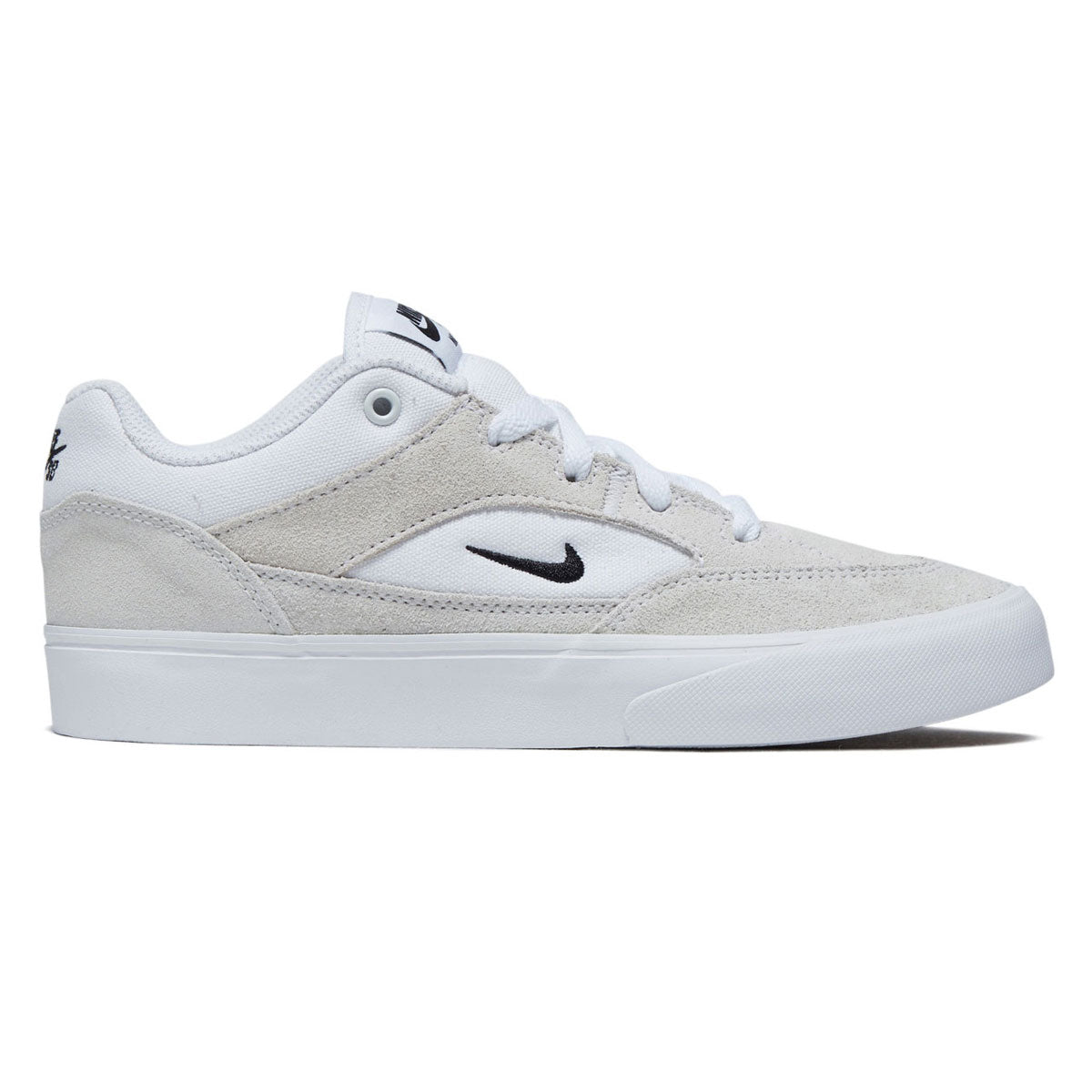 Nike SB Youth Malor Shoes - White/Black/Summit White/Gum Light Brown image 1