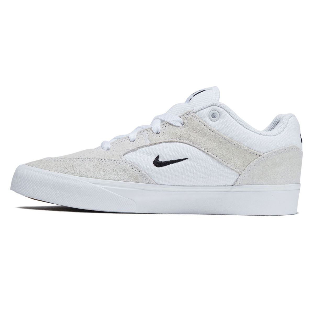 Nike SB Youth Malor Shoes - White/Black/Summit White/Gum Light Brown image 2