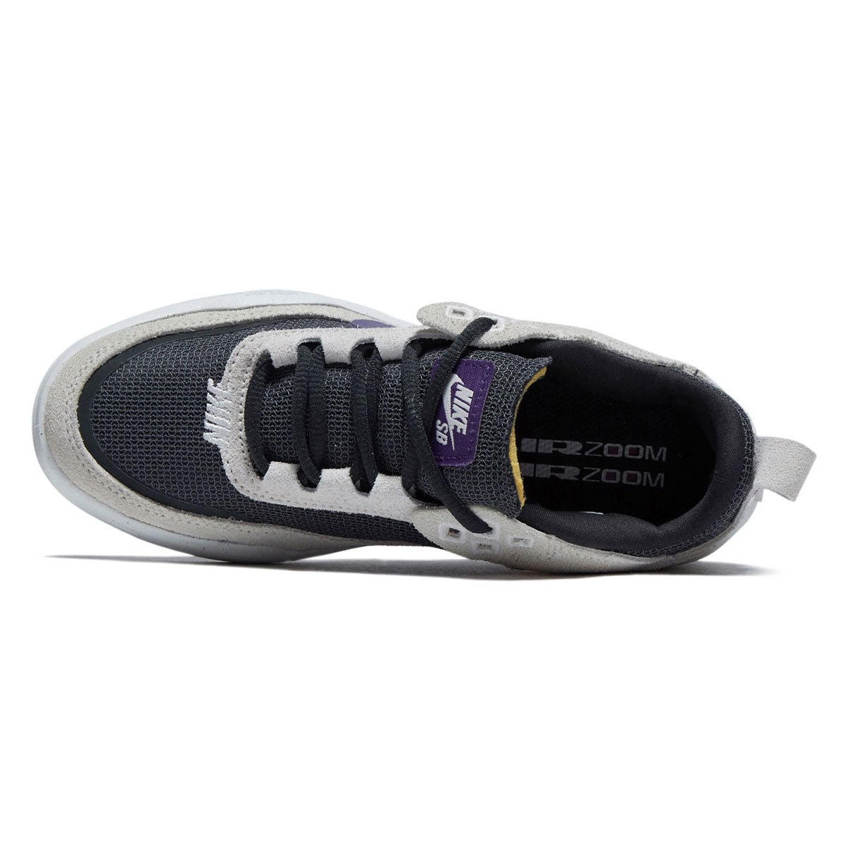 Nike SB Youth Day One Shoes - Phantom/Court Purple/Dark Smoke Grey image 3