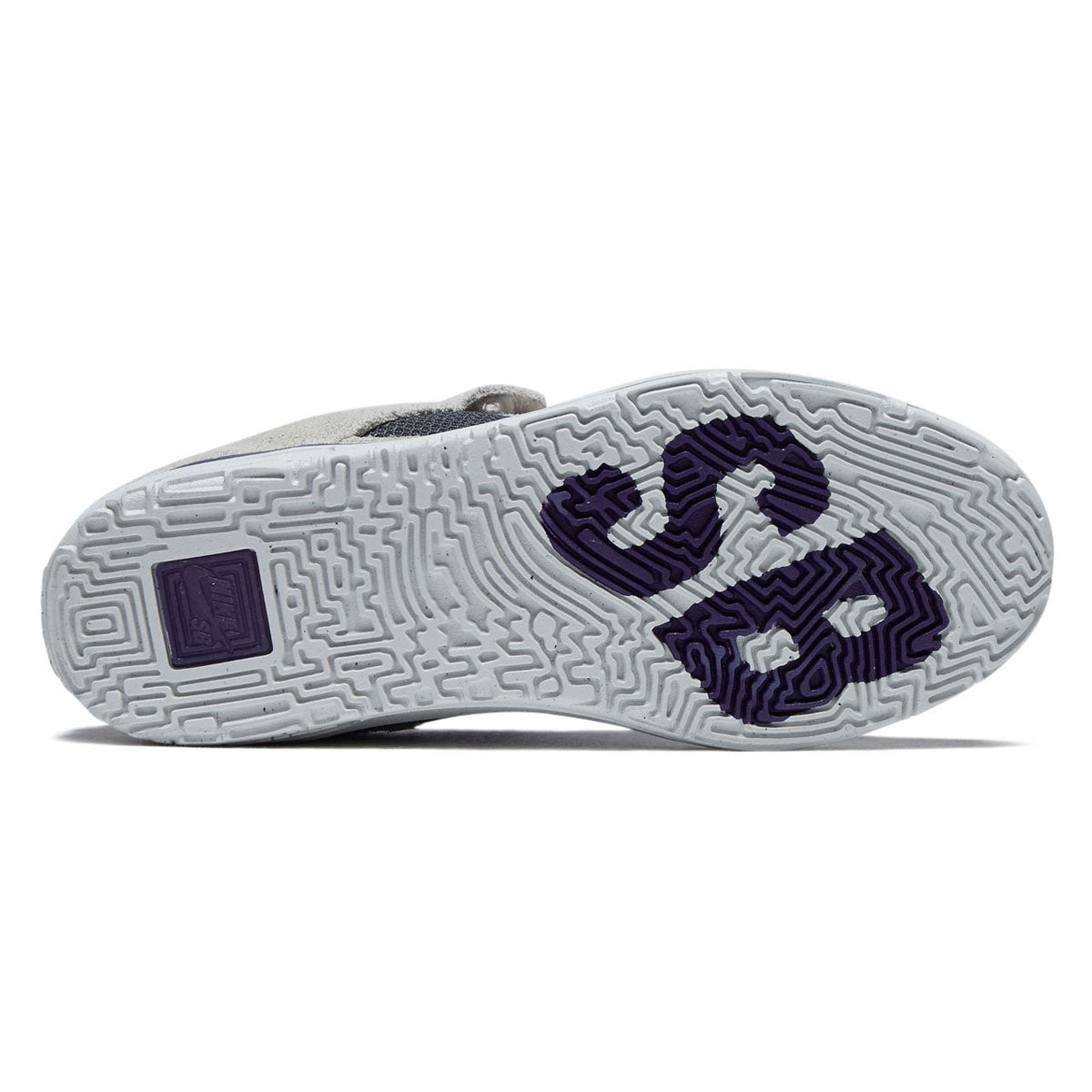 Nike SB Youth Day One Shoes - Phantom/Court Purple/Dark Smoke Grey image 4
