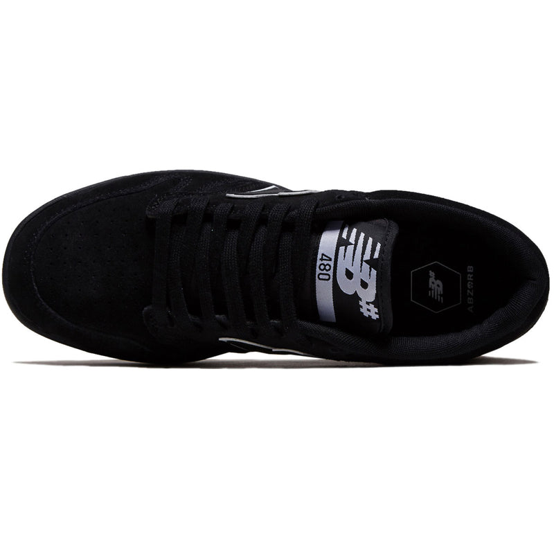 New Balance 480 Shoes - Black/Black