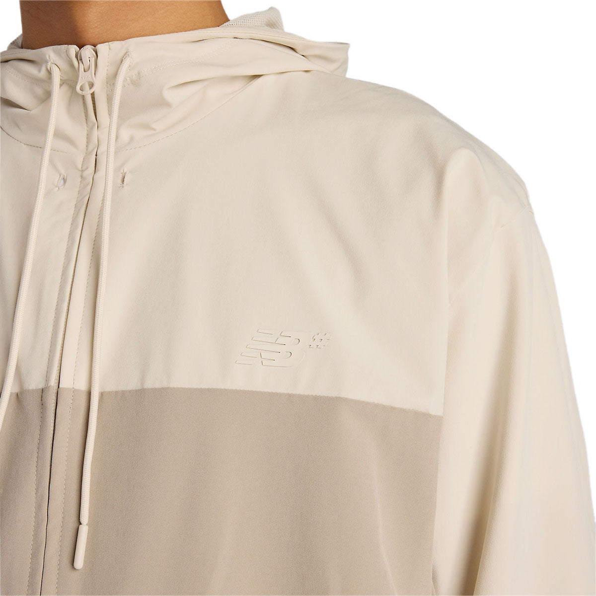 New Balance Numeric Woven Full Zip Jacket - Arid Stone image 3
