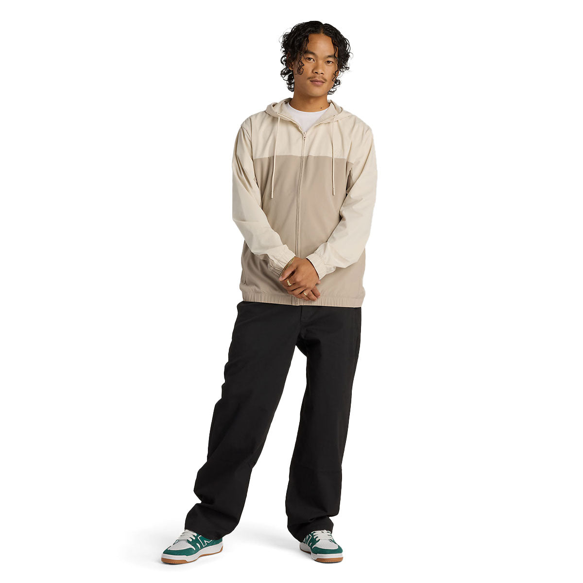 New Balance Numeric Woven Full Zip Jacket - Arid Stone image 5