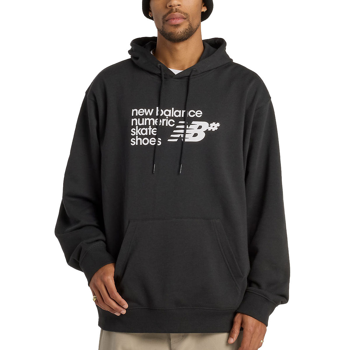 New Balance Numeric Logo Hoodie - Black – CCS