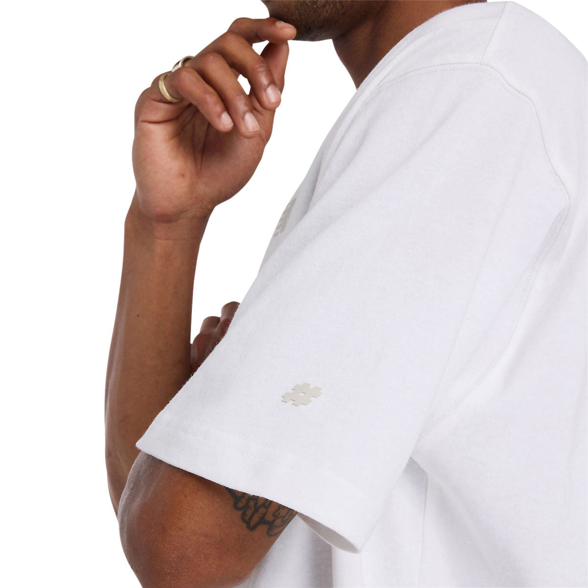 New Balance Numeric Cotton T-Shirt - White image 3