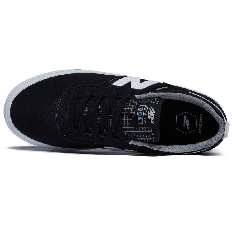 New Balance 306 Foy Shoes - Black/White Suede
