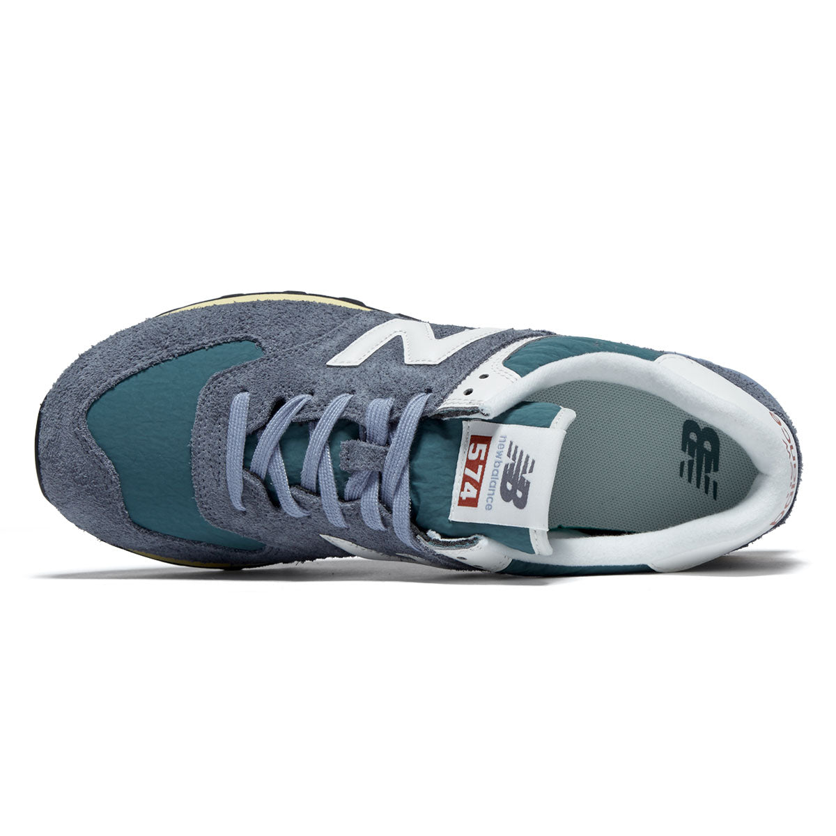 New Balance 574 Shoes - Dark Arctic Grey image 3