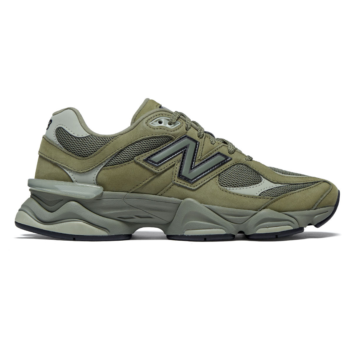 New Balance 9060 Shoes - Dark Olivine image 1