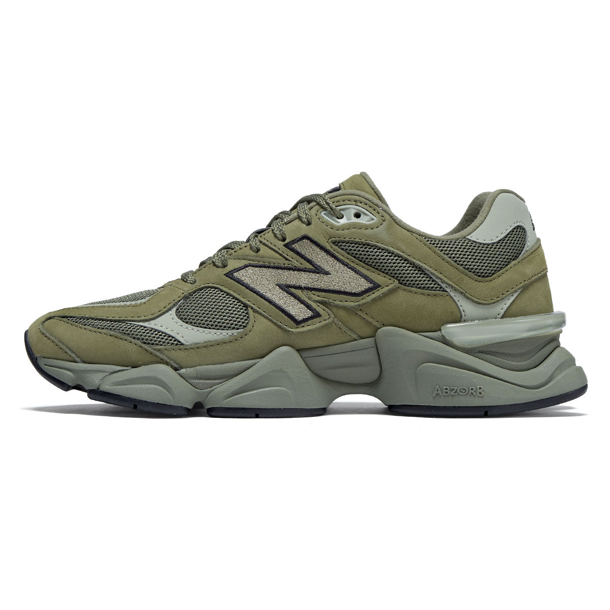 New Balance 9060 Shoes - Dark Olivine image 2