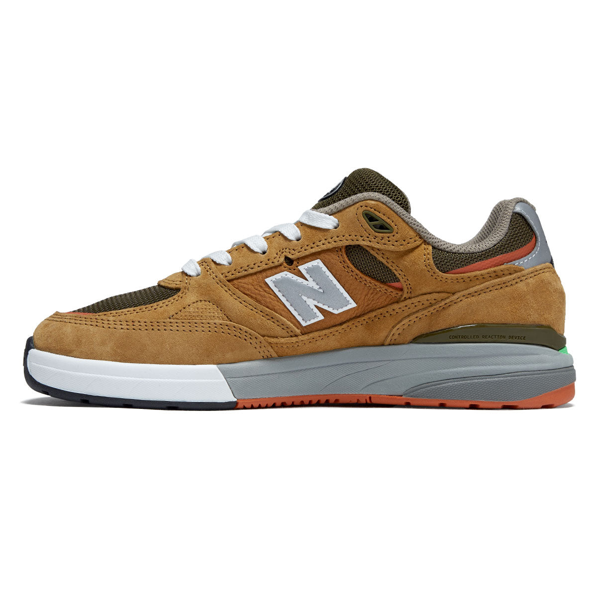 New Balance Andrew Reynolds 933 Shoes - Camel/Grey image 2