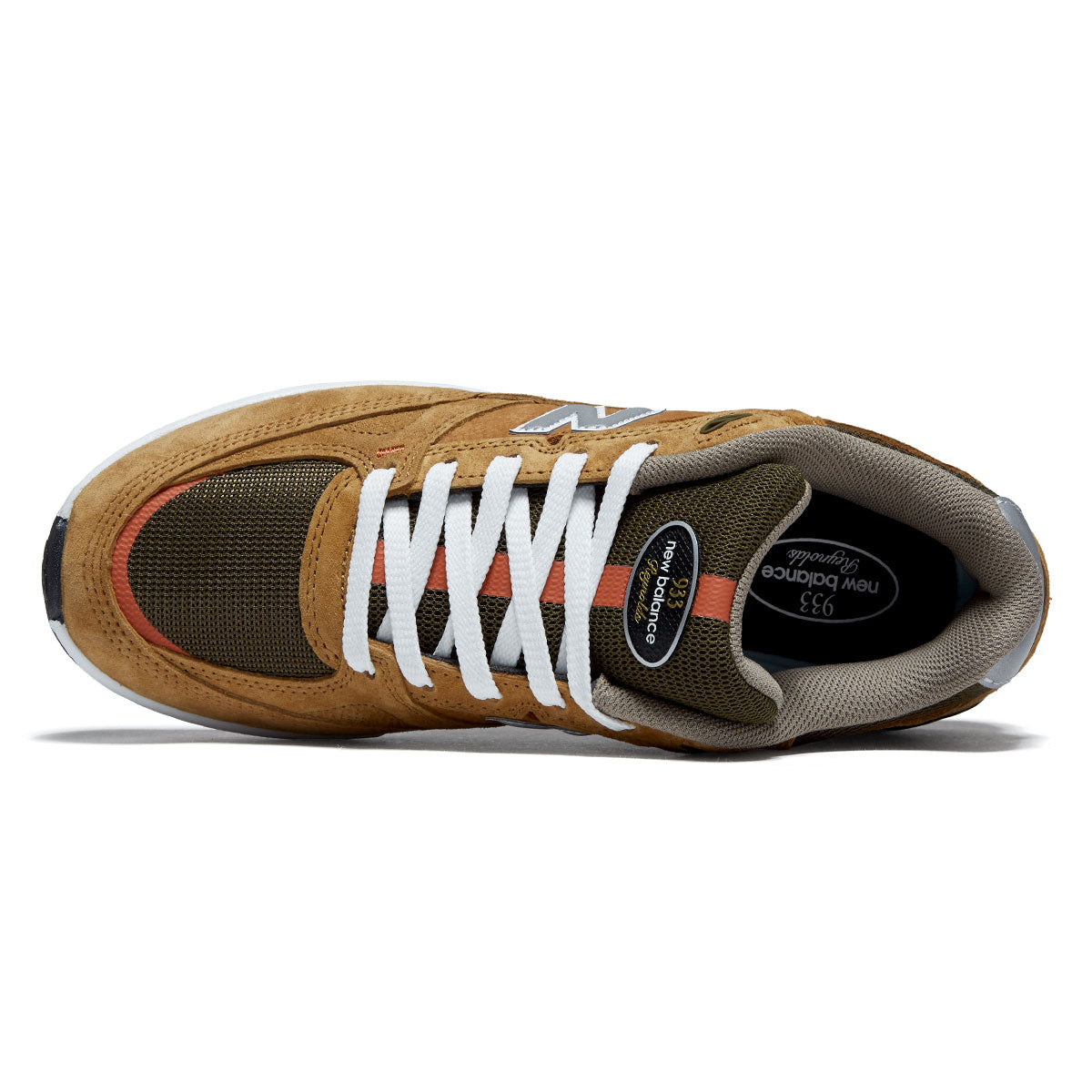 New Balance Andrew Reynolds 933 Shoes - Camel/Grey image 3