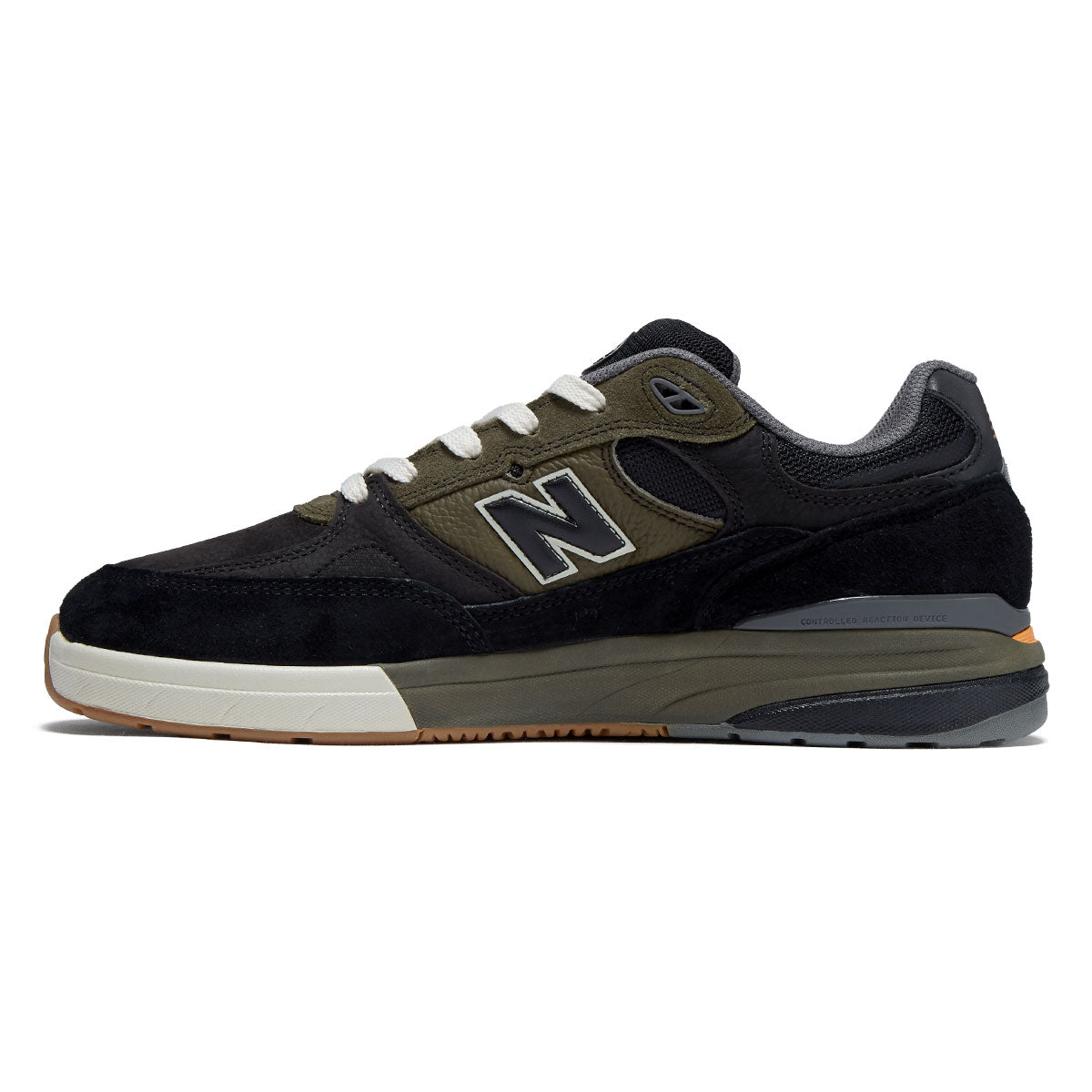 New Balance Andrew Reynolds 933 Shoes - Black/Olive image 2