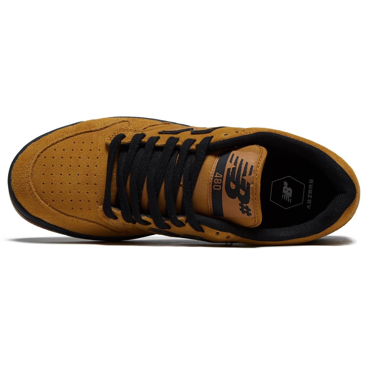 New Balance 480 Shoes - Tobacco/Black image 3
