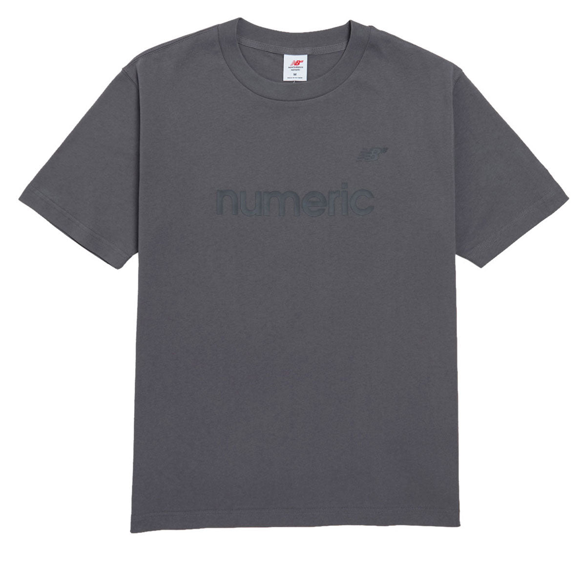 New Balance Numeric Cotton T-Shirt - Castlerock image 1