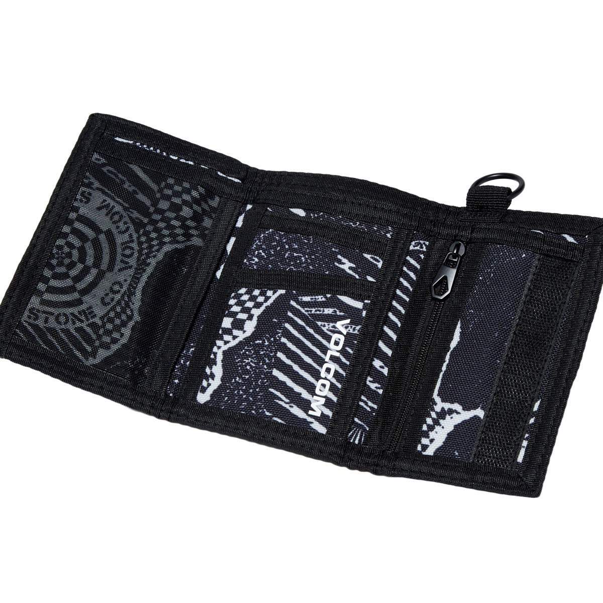 Volcom Box Stone Wallet - Black/White image 2