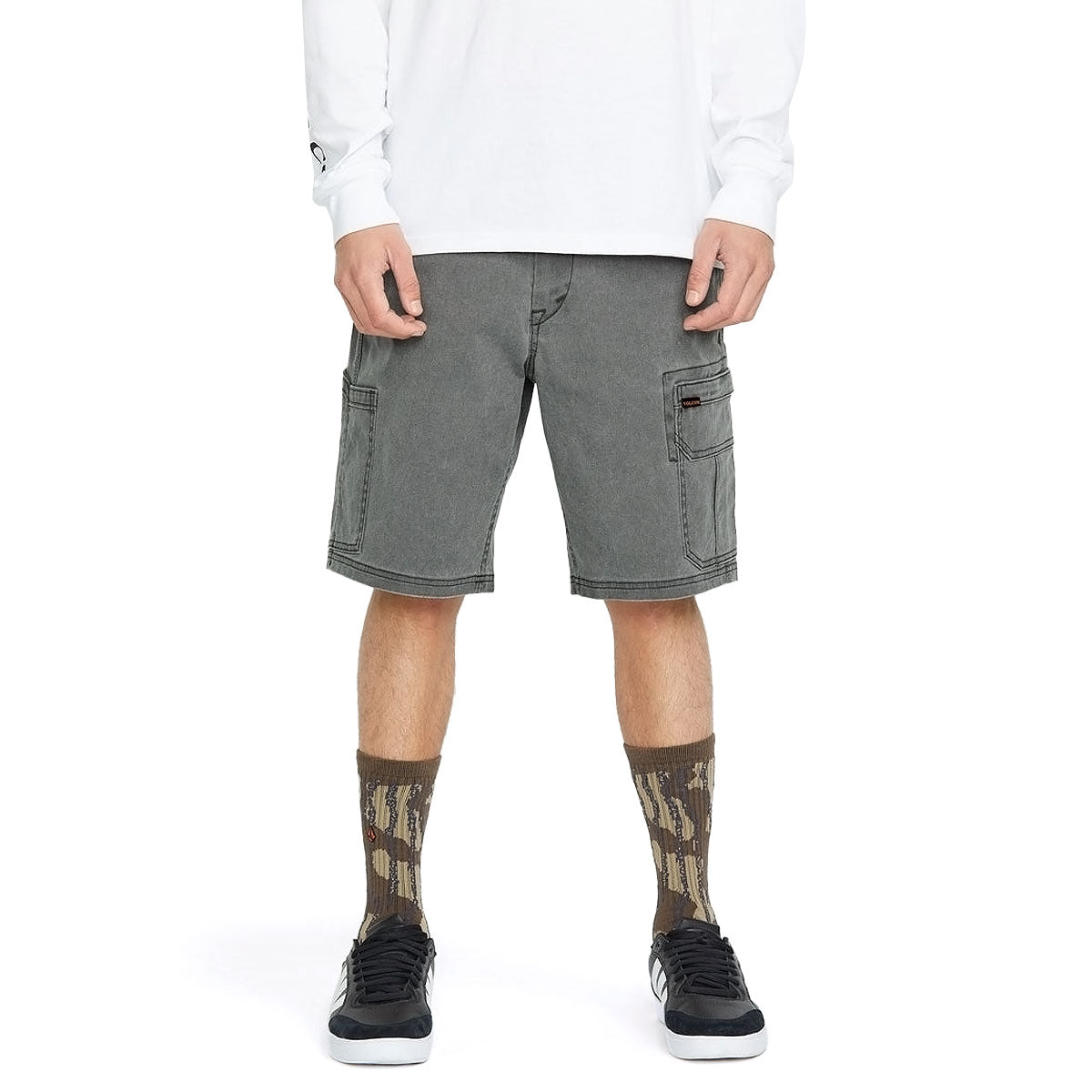 Volcom Gage Work Shorts - Stealth image 3