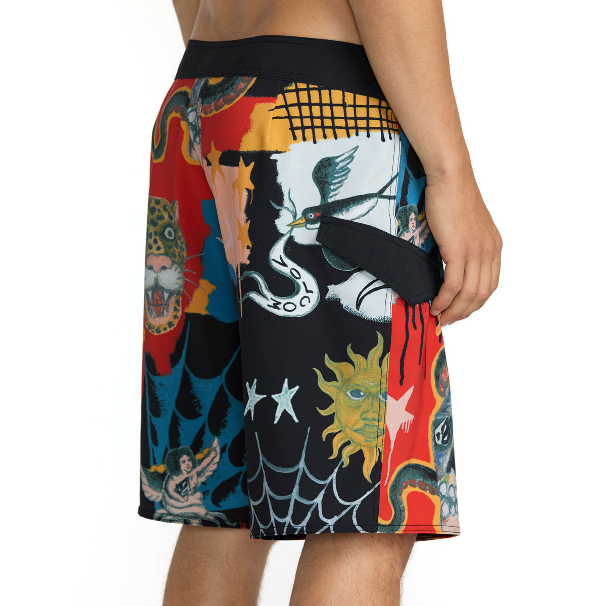 Volcom FA Seth Conboy Mod 20 Boardshorts - Black image 6