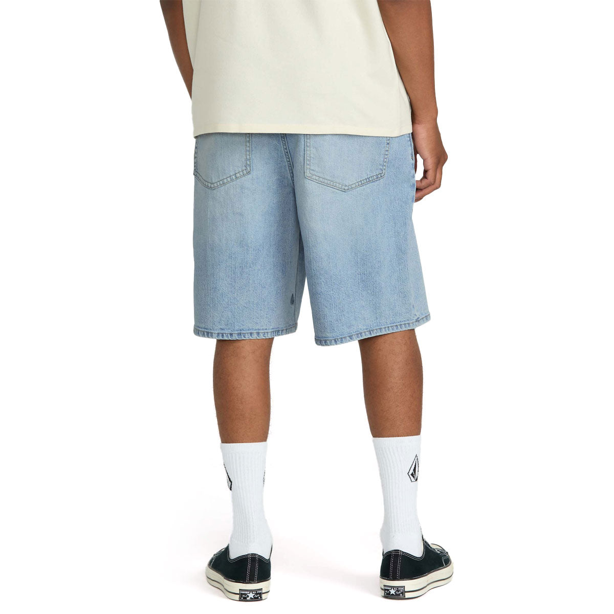 Volcom Billow Denim Shorts - Dry Vintage image 4
