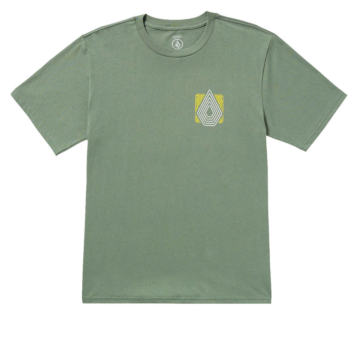 Volcom Plated T-Shirt - Light Olive image 1