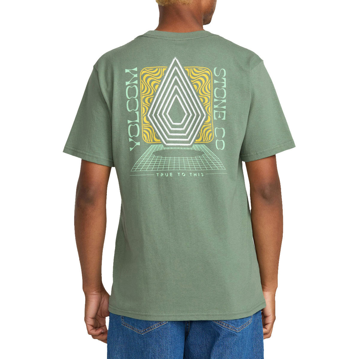 Volcom Plated T-Shirt - Light Olive image 4