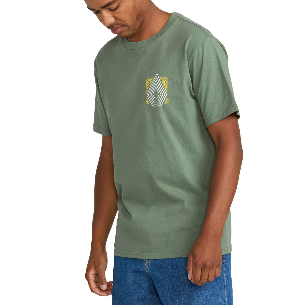 Volcom Plated T-Shirt - Light Olive image 5