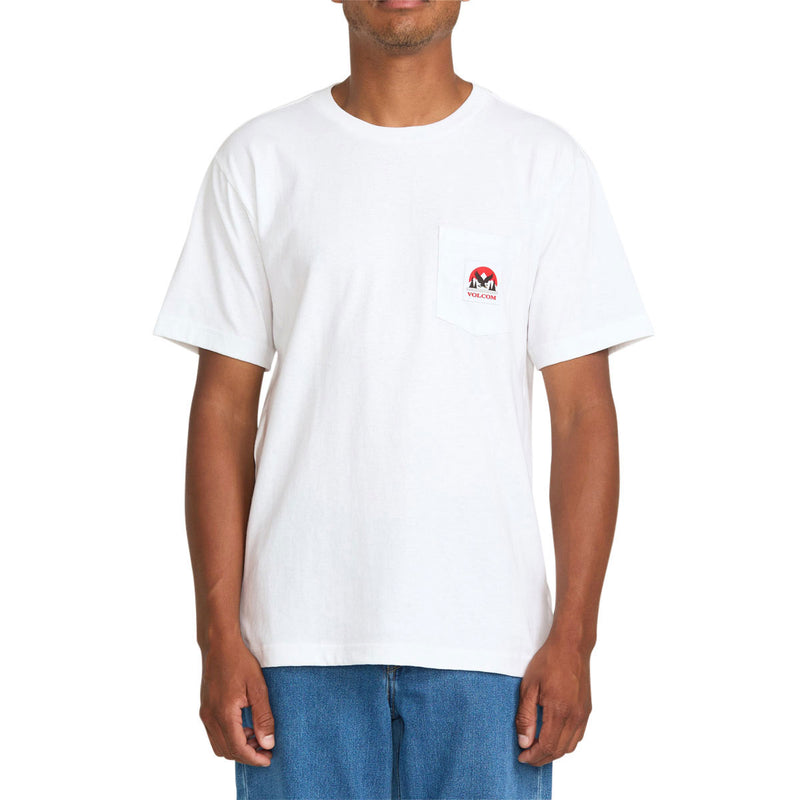 Volcom Talons Pocket T-Shirt - White
