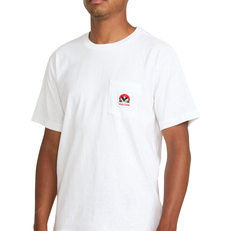 Volcom Talons Pocket T-Shirt - White