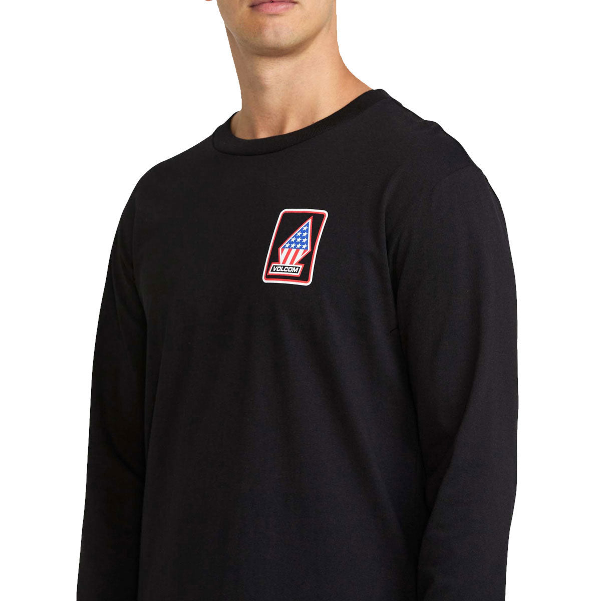 Volcom 1st Boarding Co Long Sleeve T-Shirt - Black image 6