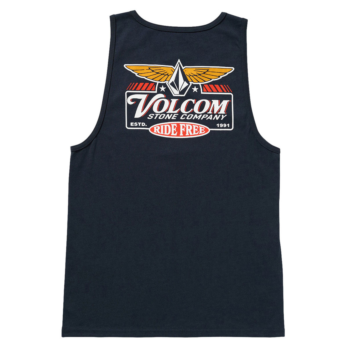 Volcom Revel Tank Top - Navy image 2